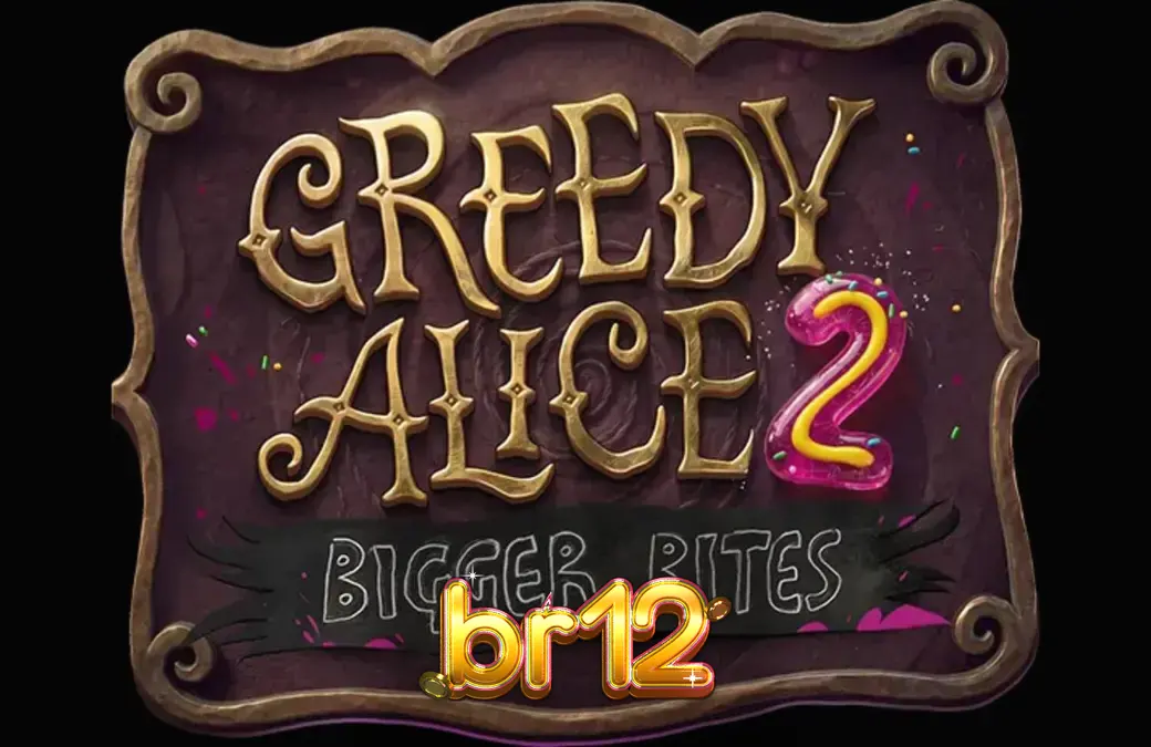 Cena sombria e steampunk de Greedy Alice 2: Bigger Bites com engrenagens e Alice em estilo gótico.